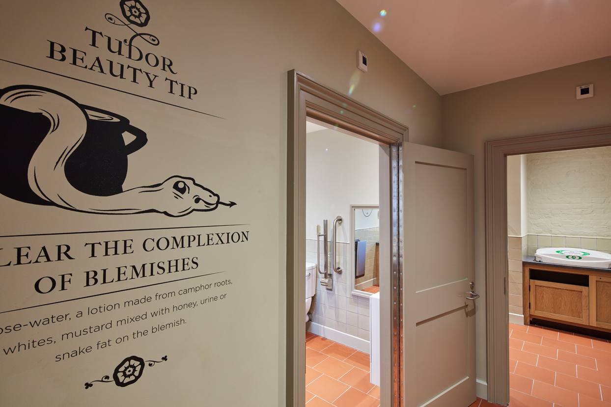 Hampton Court Palace, WC Refurbishments
