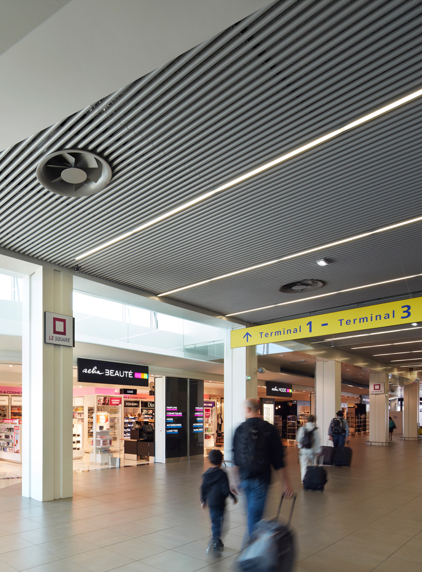 Lyon Airport, Le Centre Landside Area Development.