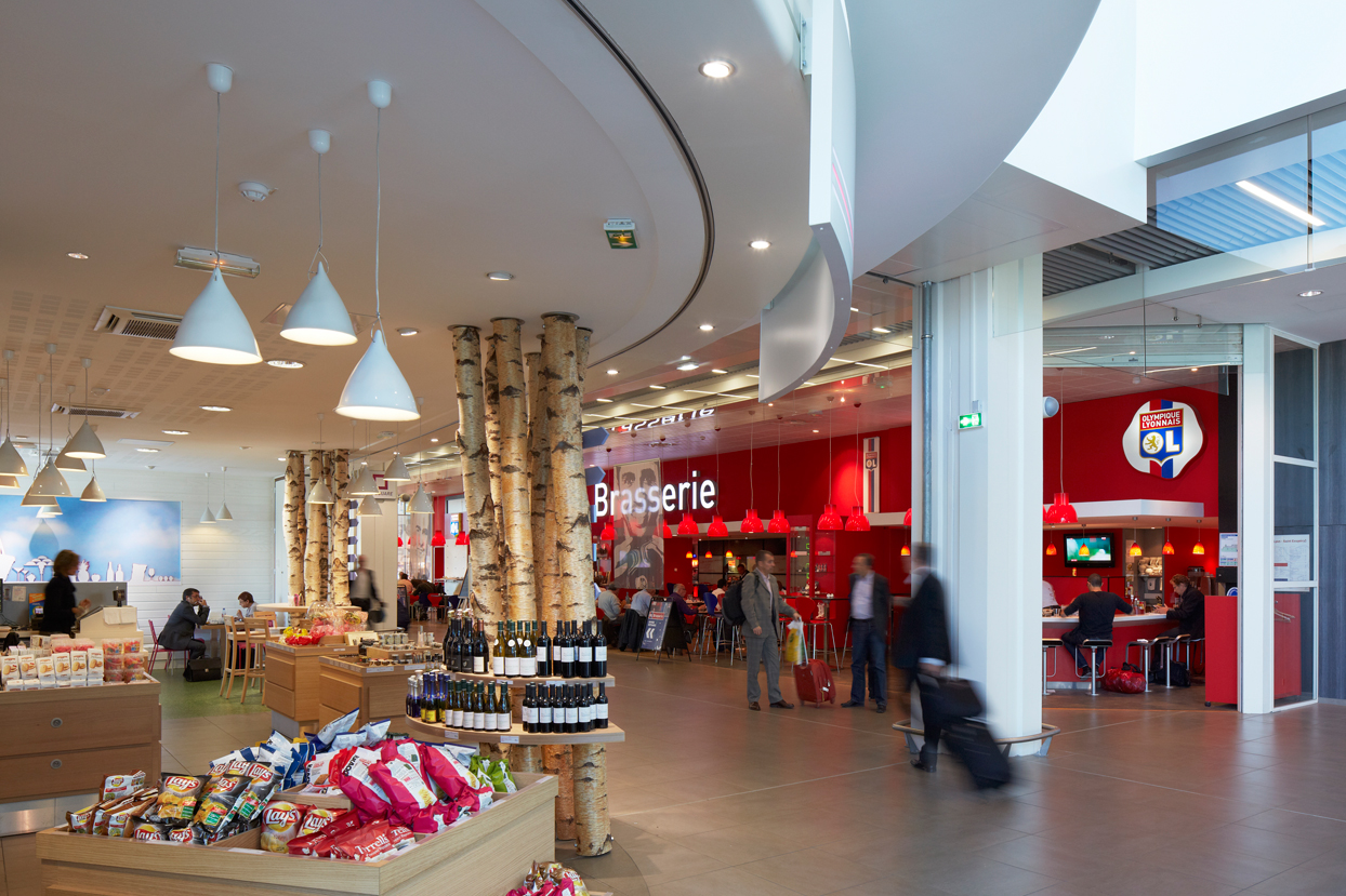 Lyon Airport, Le Centre Landside Area Development.