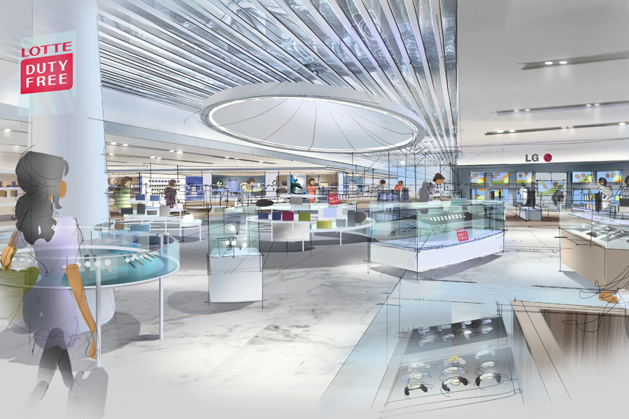 Herbert and Taylor - Shop Projects - Lotte, Sydney.