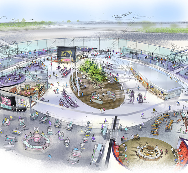 Herbert and Taylor - Shop Projects - Lyon Airport, T1 / T3 Expansion Project.