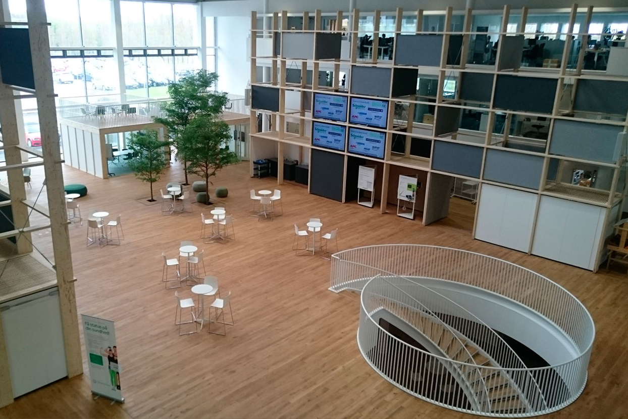Schneider Electric Headquarters, Copenhagen, Denmark.
